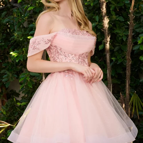 gs3859-blush-d1-short-homecoming-cocktail-new-arrivals-mesh-glitter-netting-sequin-glitter-corset-off-shoulder-straight-across-a-line